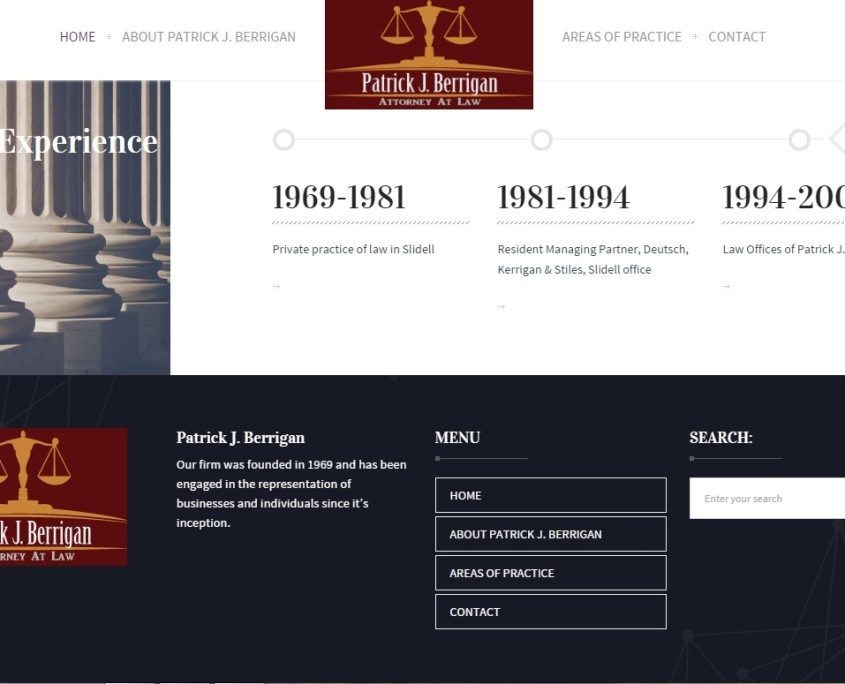 Experience Patrick J. Berrigan, Attorney at Law
