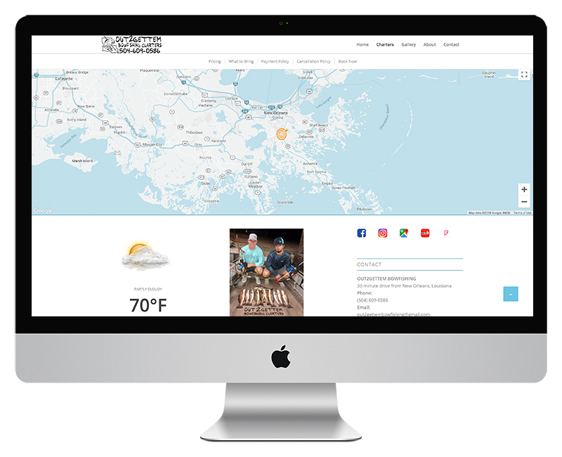 Charter Fishing Website8