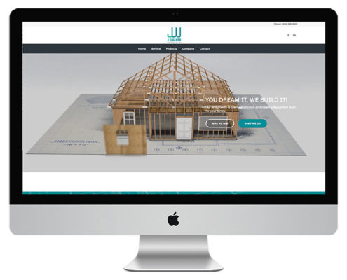 Web Design for Construction Company