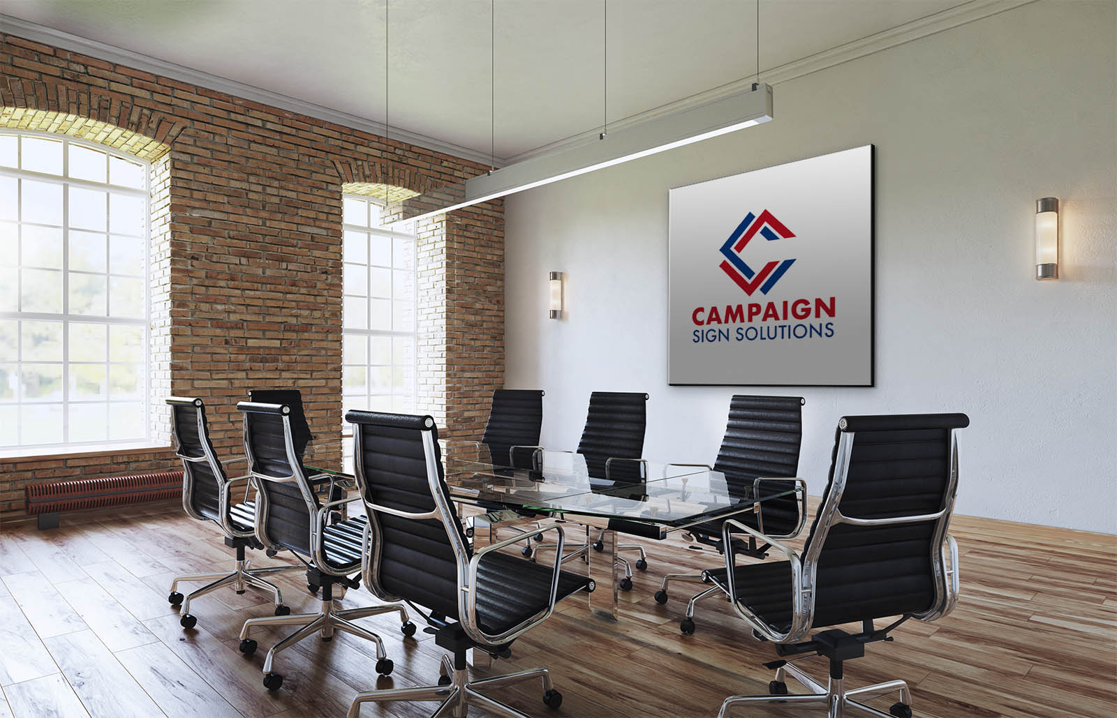 Campaign Sign Solutions Logo Design
