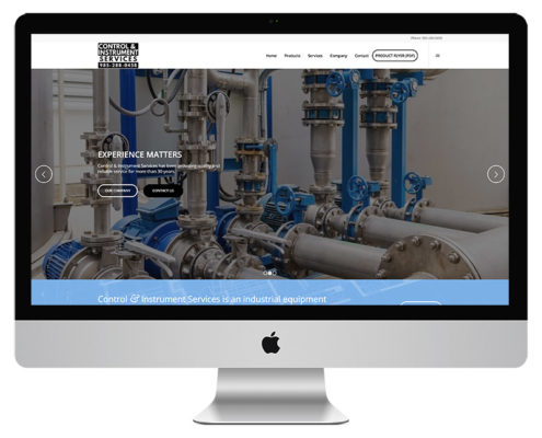 Control Instrument Services Web Design
