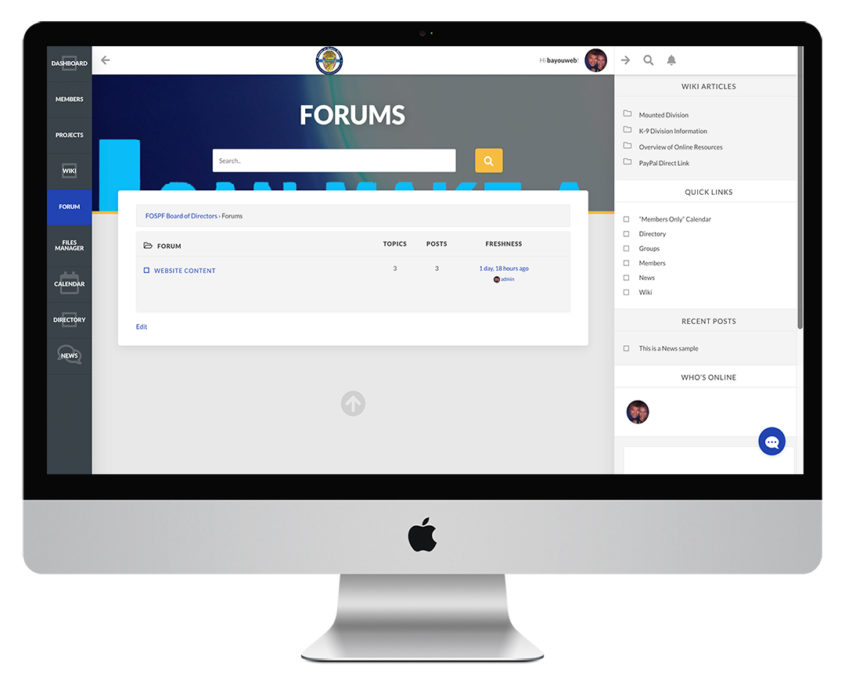 FOSPF Forums