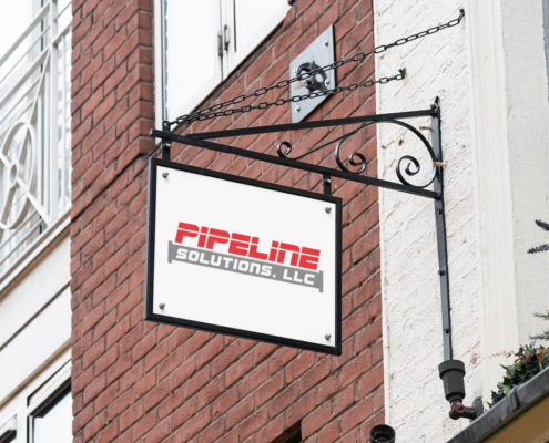 Pipeline Solutions Logo Design
