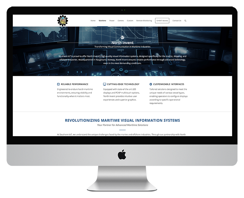 North Invent page top