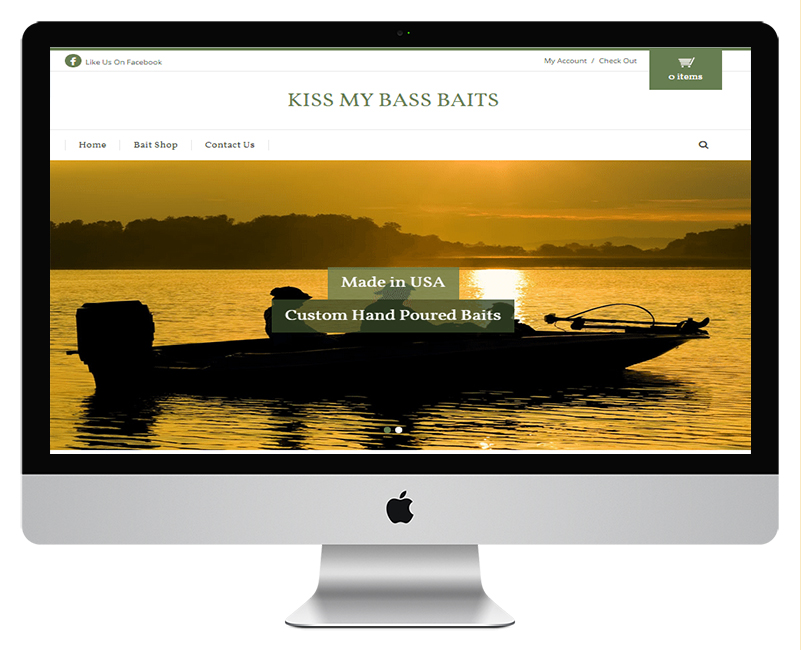 Bait Shop Ecommerce Web Design