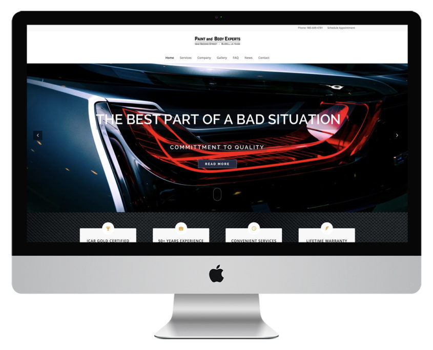 Paint and Body Home Page Last Slide Paint and Body Home Page Last Slide