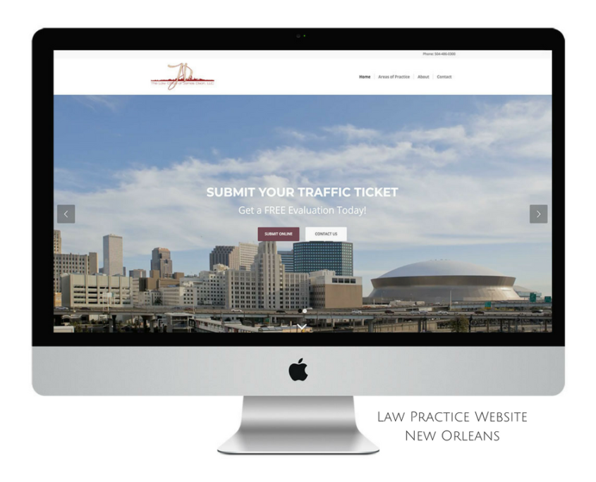 New Orleans Law Practice Web Design