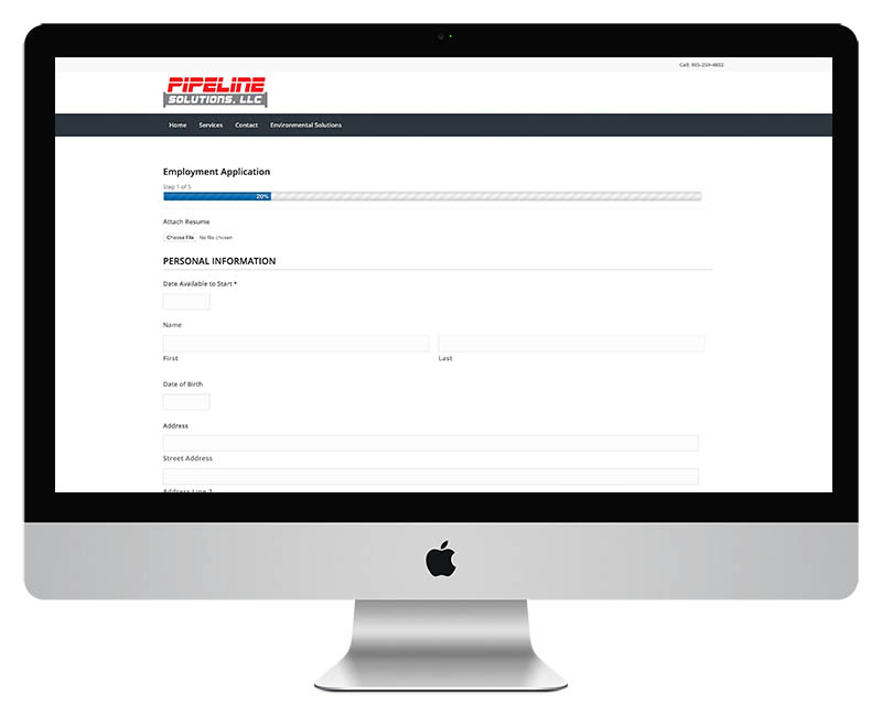 Pipeline Solutions Web Design 7
