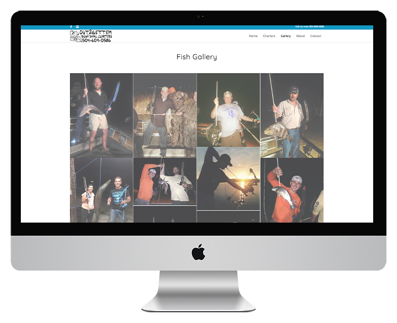 Charter Fishing Website11