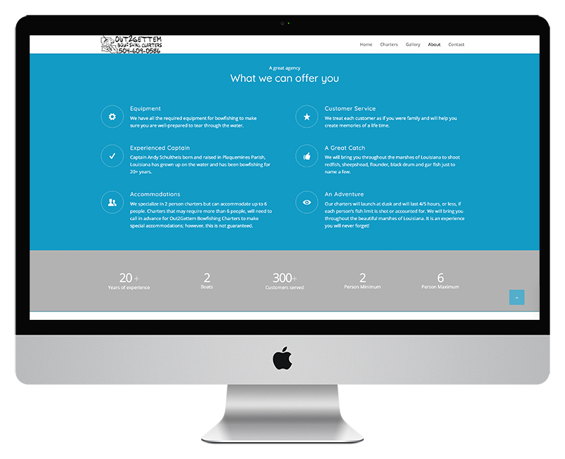 Charter Fishing Website13