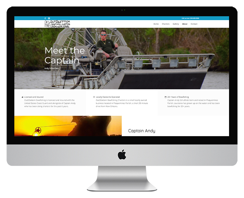 Charter Fishing Website14