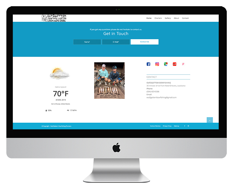 Charter Fishing Website3