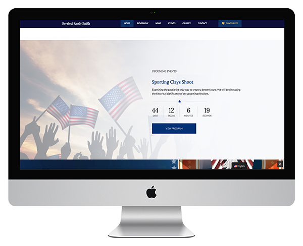 Elect Randy Smith Home Page down 4