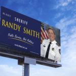 Billboard for Sheriff Randy Smith
