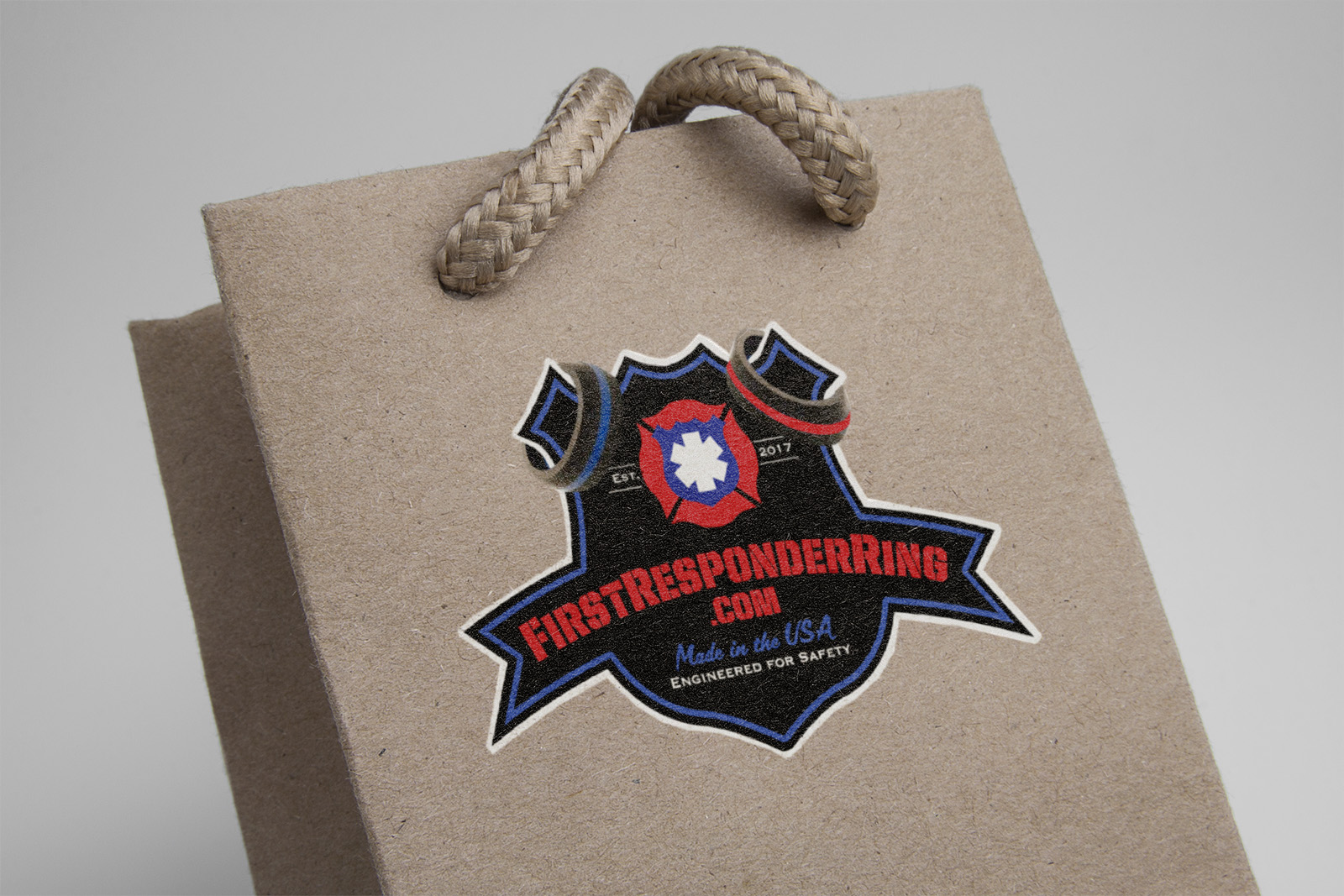 Logo Design First Responder Rings