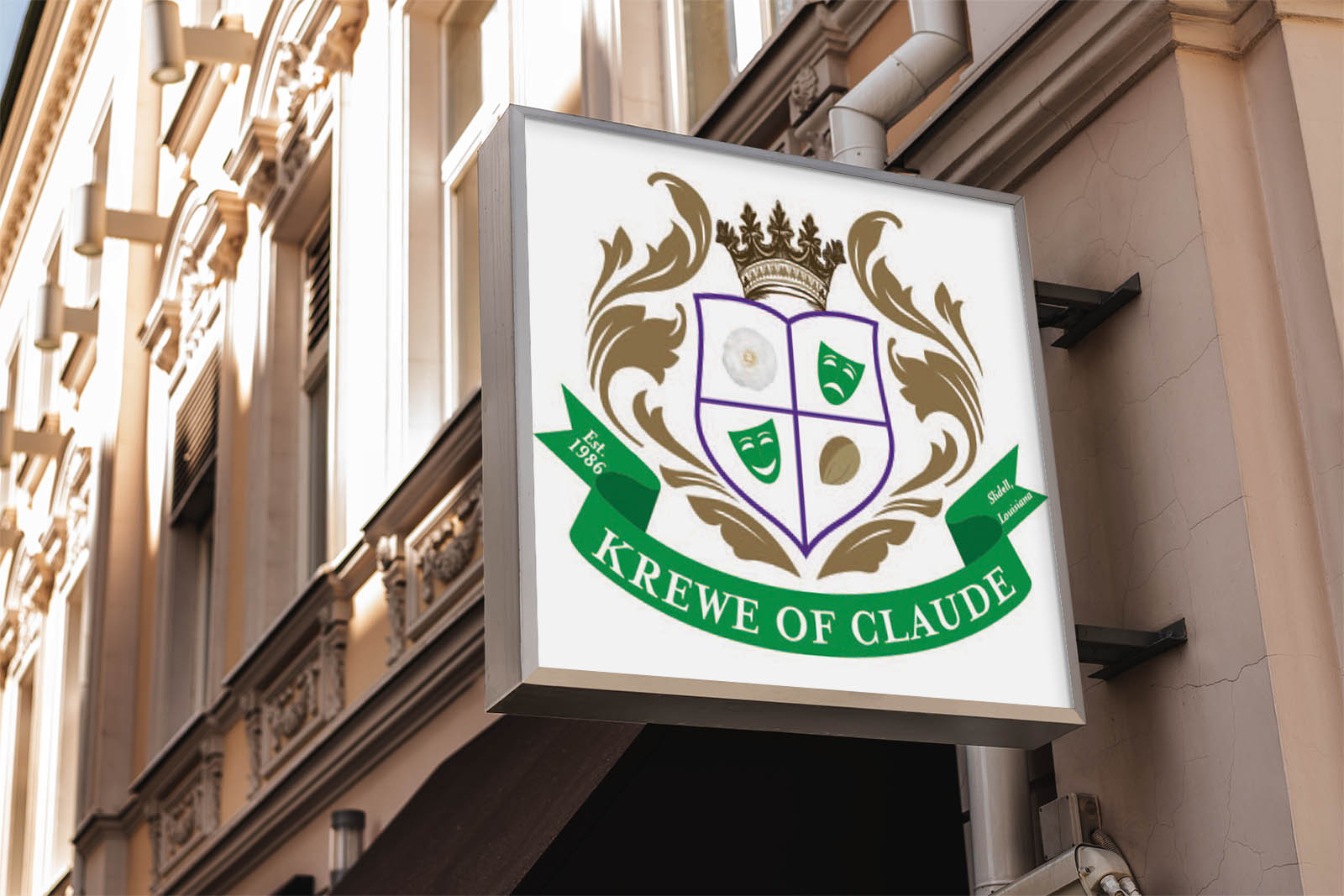 Krewe of Claud Logo Design