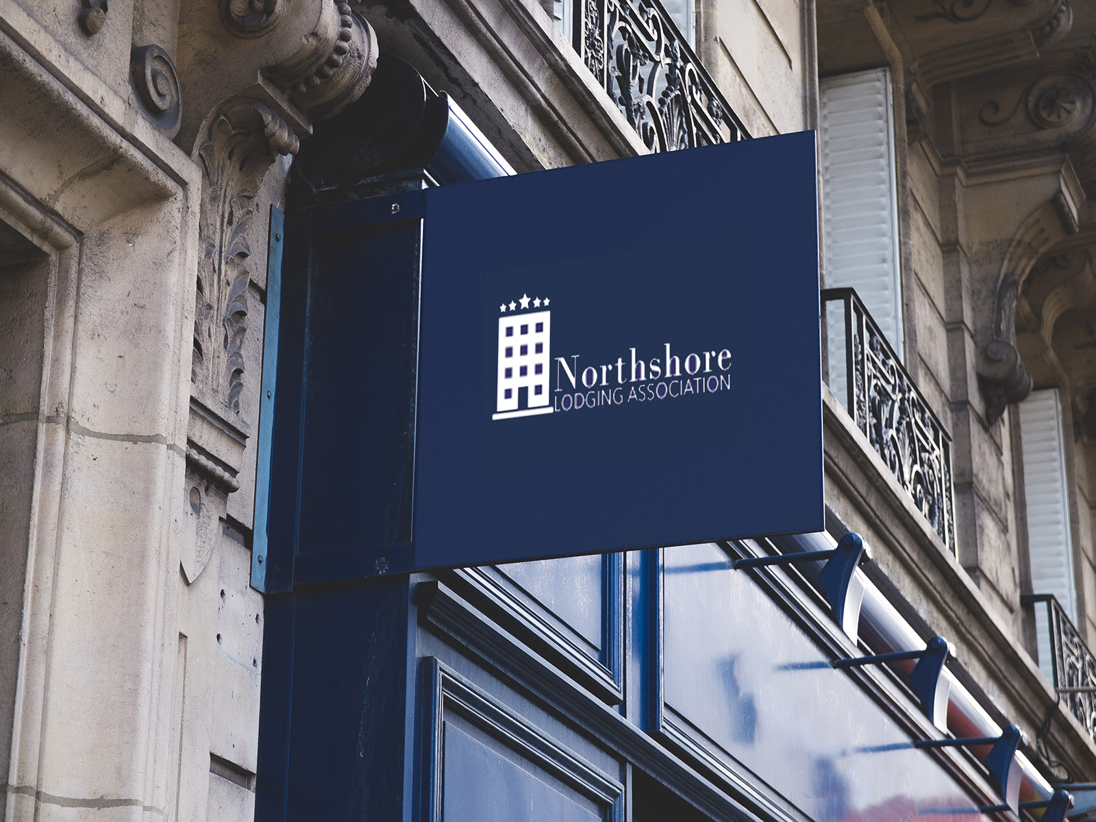 Logo Design Northshore Lodging Association