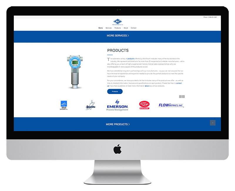 MidSouth Sales Web Design 3