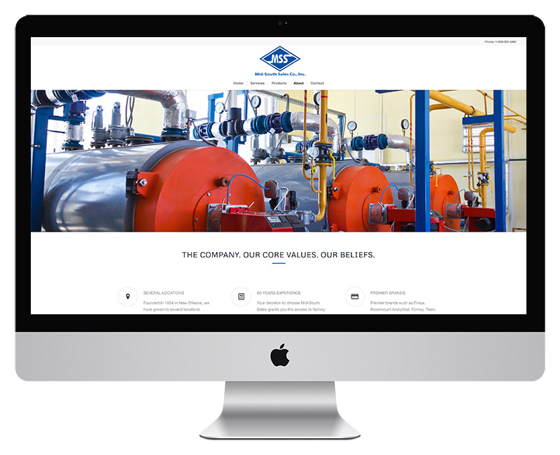 MidSouth Sales Web Design 8