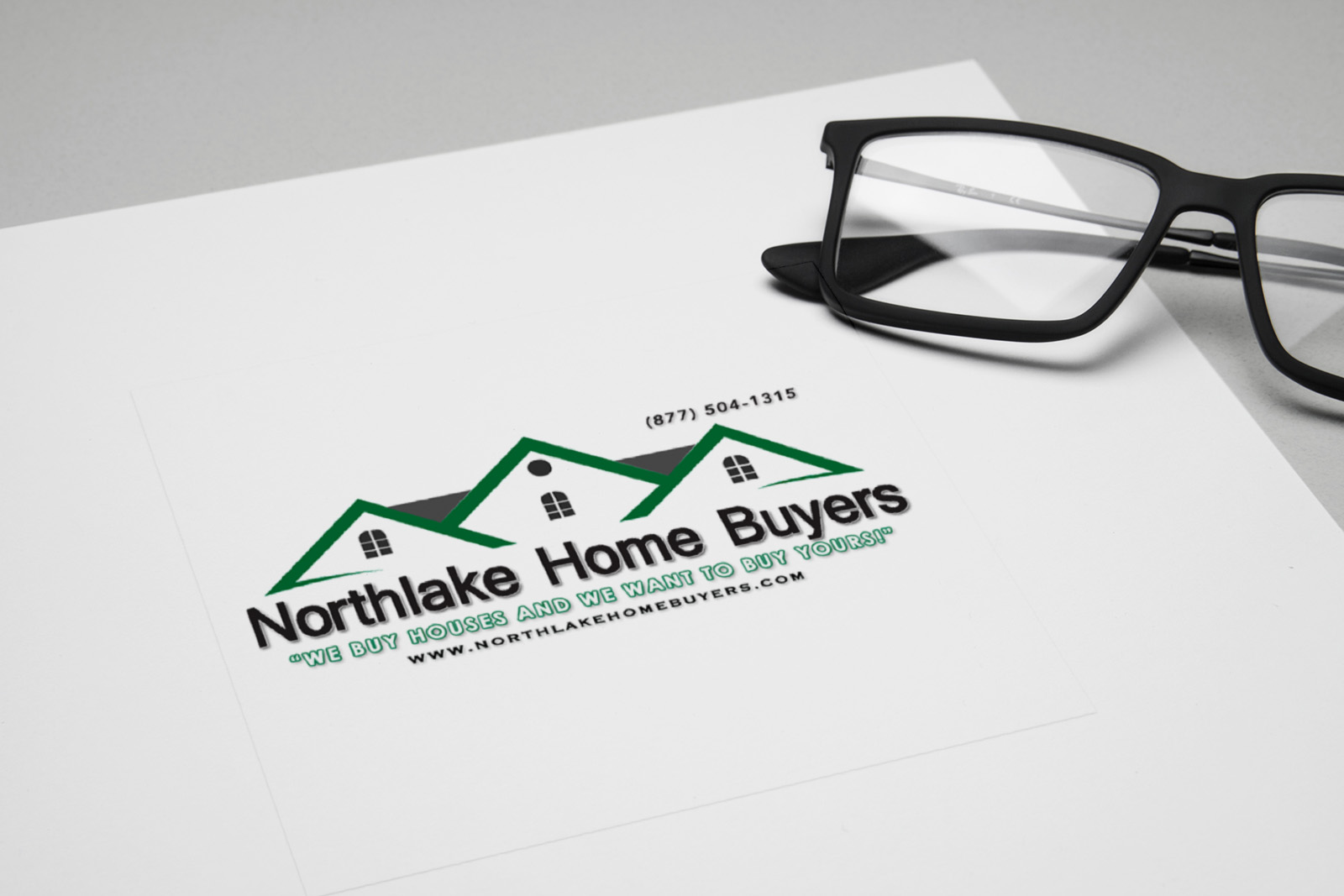 Northlake Home Buyers Logo Design