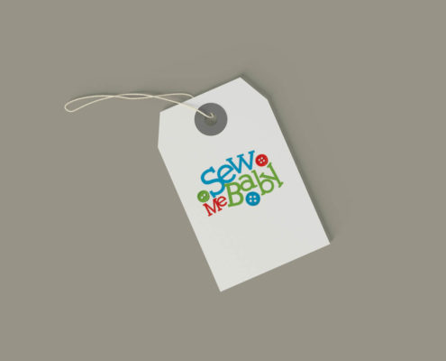 Sew Me Baby Logo Design