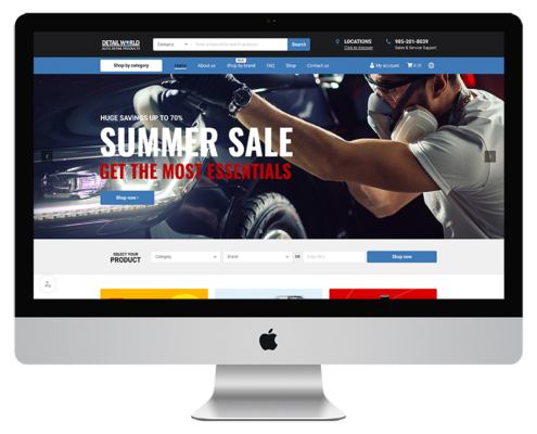 Detail Word eCommerce Web Design