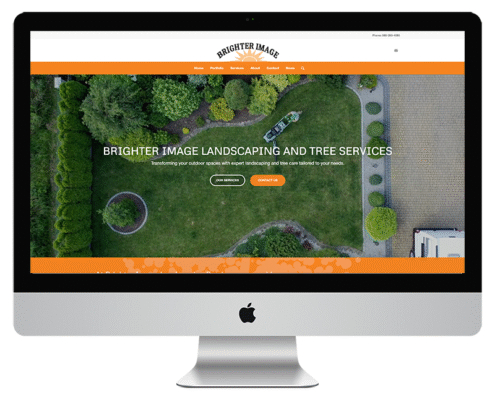 Brighter Images Landscape Web Design - Home Page 1