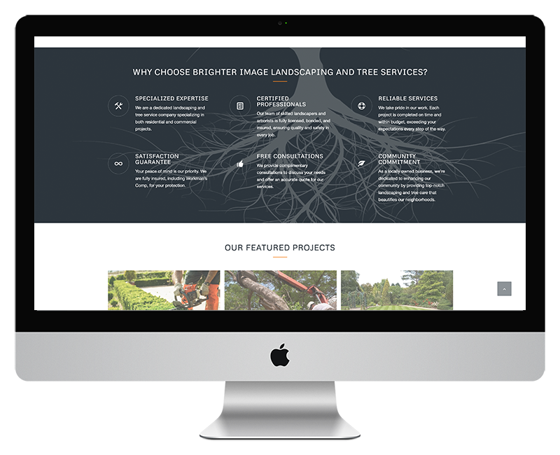Brighter Images Landscape Web Design - Home Page 3 Brighter Images Landscape Web Design Home Page 3