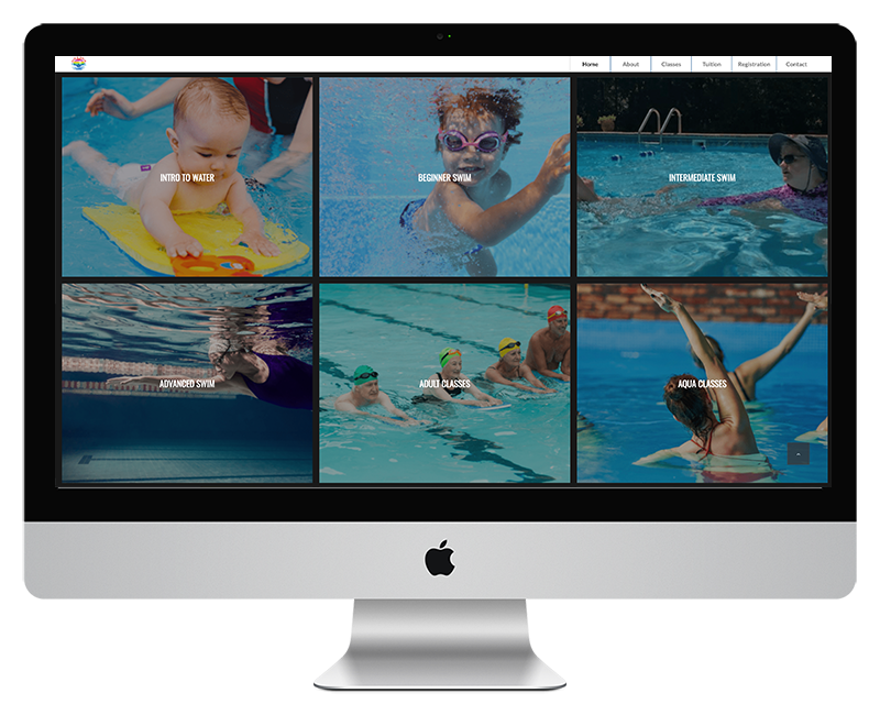 Kim's Swim Lessons Web Design - Home Page 5 Kims Swim Lessons Web Design Home Page 5